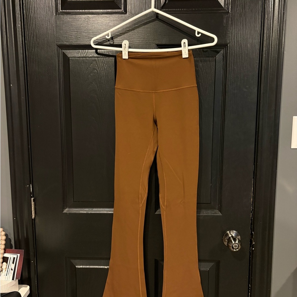Lululemon High-Waist Flared — Brown
